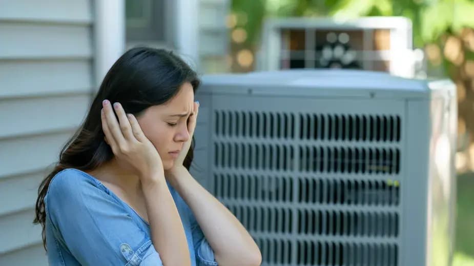 why is my aircon making noise?