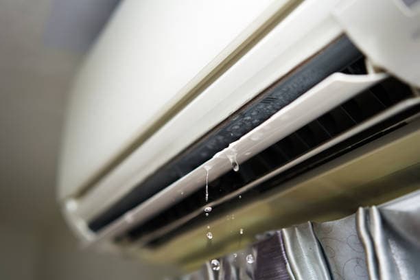 Why is my aircon leaking water?